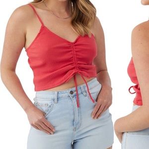 O’Neill ruched crop top